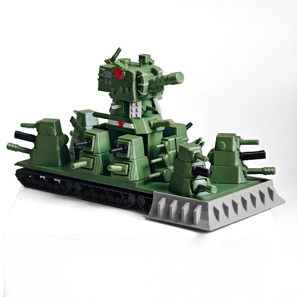 Model Kit Fantasy - 3D 프린팅된 KV-44M 초중형 판타지 탱크