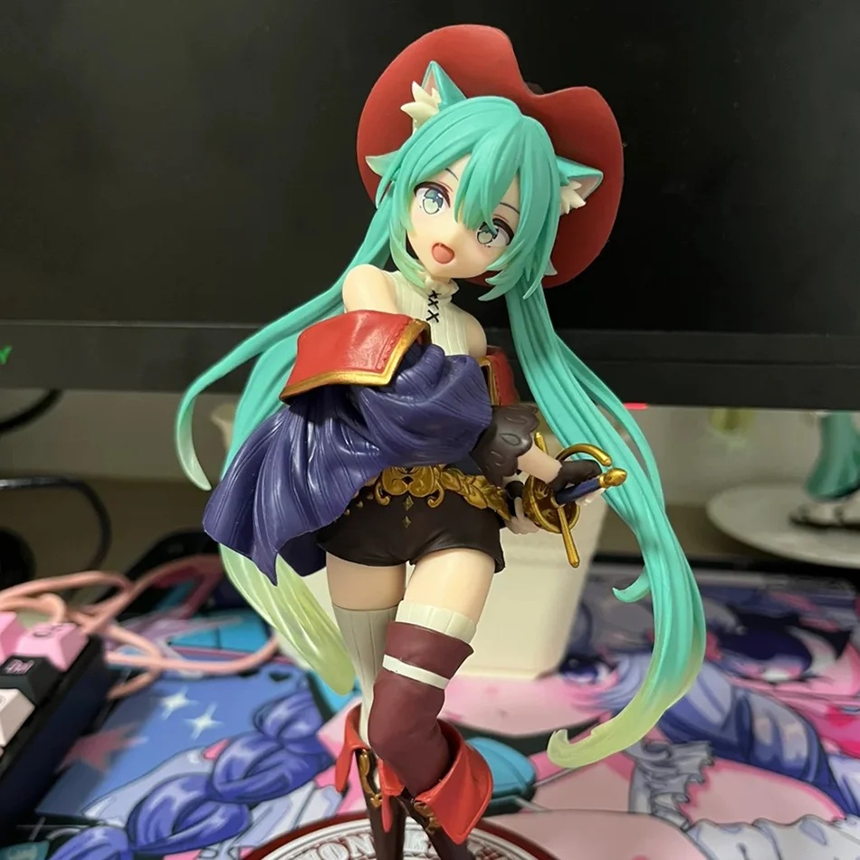 하츠네 미쿠 데스크탑용 귀여운 액션 피규어, 동화 속  - Model Kit Anime Girl 리뷰 및 가격