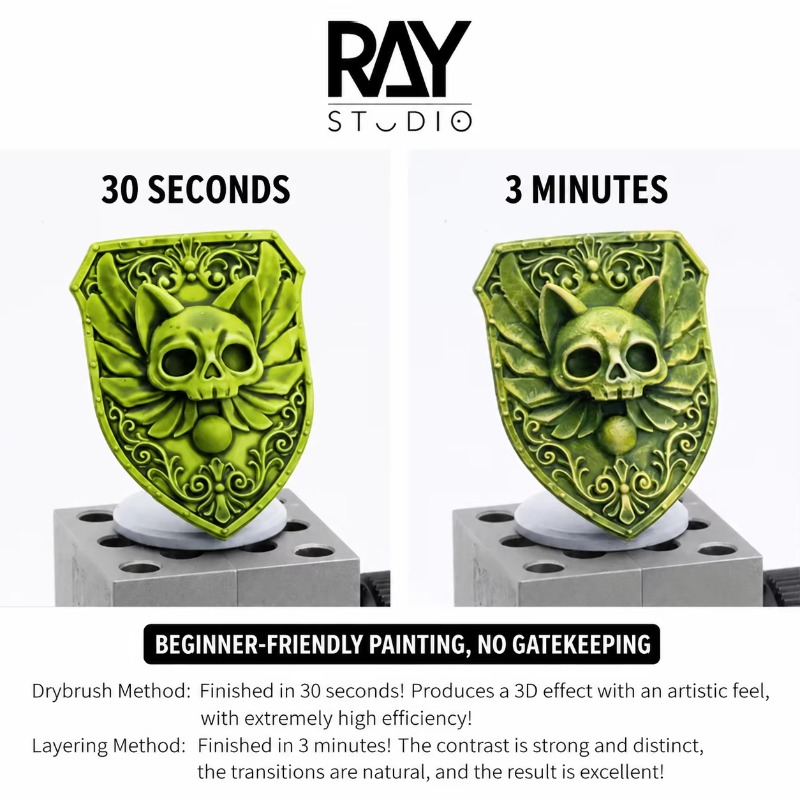 RAY 스튜디오 수성 콘트라스트 페인트 8색 세트, 1 - Paint Model Kit 리뷰 및 가격