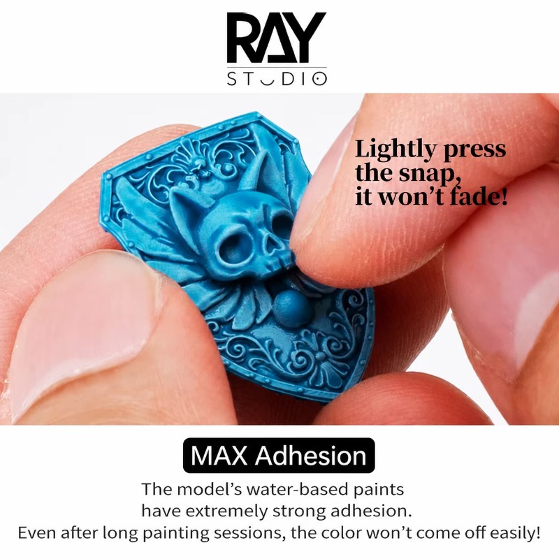 RAY 스튜디오 수성 콘트라스트 페인트 8색 세트, 1 - Paint Model Kit 리뷰 및 가격